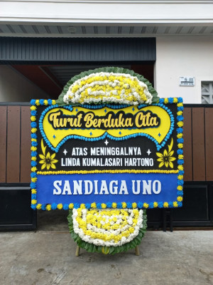 Papan Bunga Duka di Semangga