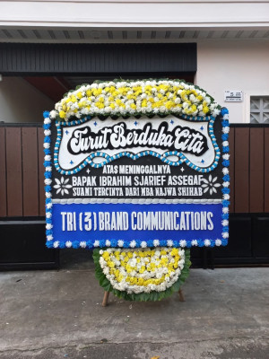 Papan Bunga Duka di Semangga
